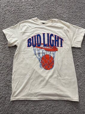 Bud Light Graphic Basketball Tee